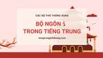 Học 214 bộ thủ tiếng Trung: Bộ ngôn